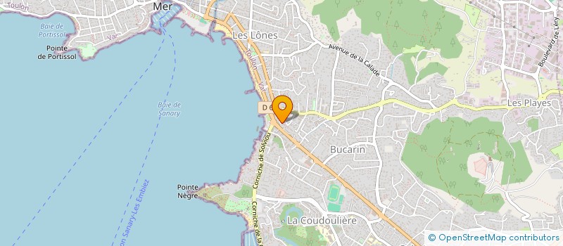 localisation de l'entreprise MONSIEUR SERGE JEAN JEAN LUC LERICHE à SIX-FOURS-LES-PLAGES