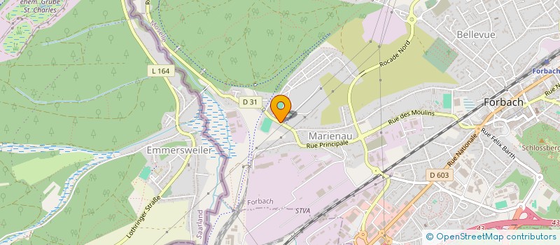 localisation de l'entreprise MONSIEUR SERGE JELCIC  FORBACH