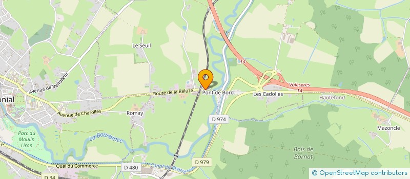 localisation de l'entreprise MONSIEUR SERGE JONDET  VOLESVRES