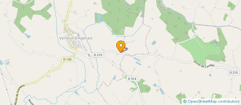 localisation de l'entreprise MONSIEUR SERGE JONGLAS  COULX