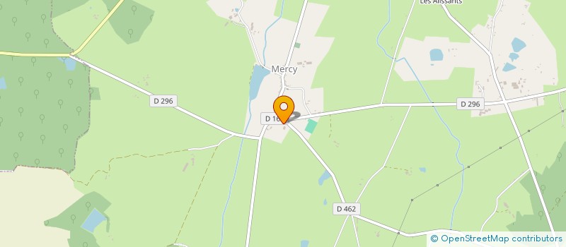 localisation de l'entreprise MONSIEUR SERGE JONNET  MERCY