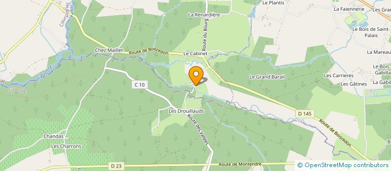 localisation de l'entreprise MONSIEUR SERGE JOURDAIN  CHAMOUILLAC