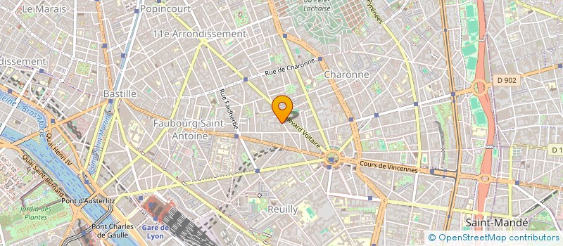 localisation de l'entreprise MONSIEUR SERGE JOVANOVIC  PARIS