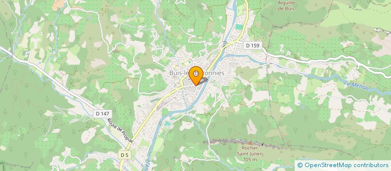 localisation de l'entreprise MONSIEUR SERGE JULLIEN à BUIS-LES-BARONNIES