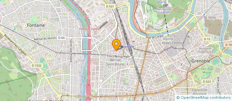 localisation de l'entreprise MONSIEUR SERGE JUNG à GRENOBLE