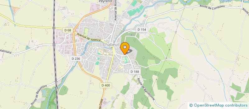 localisation de l'entreprise MONSIEUR SERGE JURADO à CHABEUIL