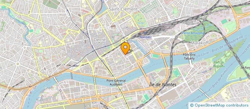 localisation de l'entreprise MONSIEUR SERGE KEKE à NANTES