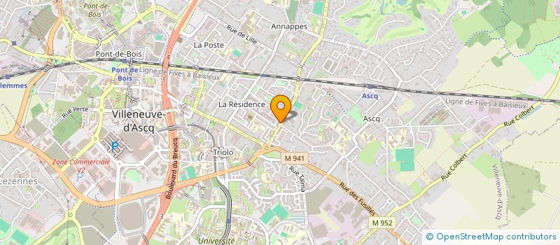 localisation de l'entreprise MONSIEUR SERGE KIBAMBE NGONGO à VILLENEUVE-D'ASCQ