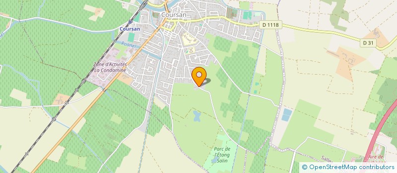 localisation de l'entreprise MONSIEUR SERGE KIEZER  COURSAN