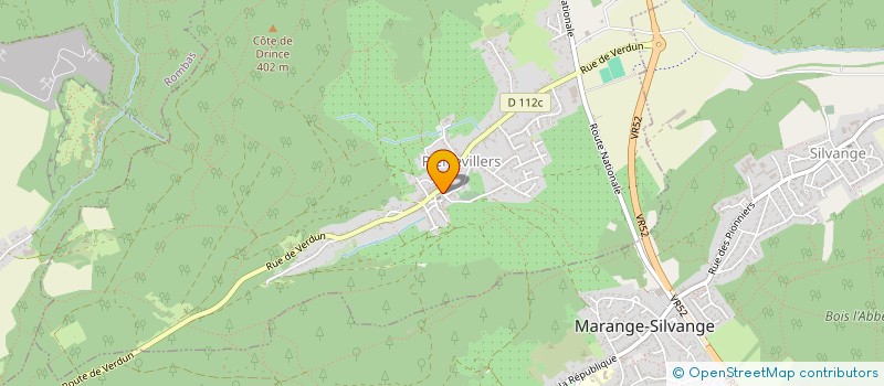 localisation de l'entreprise MONSIEUR SERGE KLEINE  PIERREVILLERS