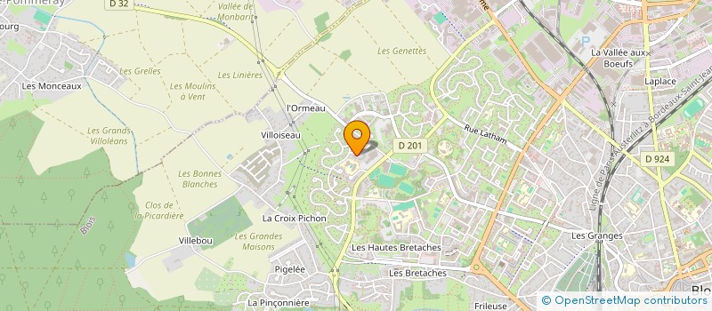 localisation de l'entreprise MONSIEUR SERGE KOUAKOU à BLOIS
