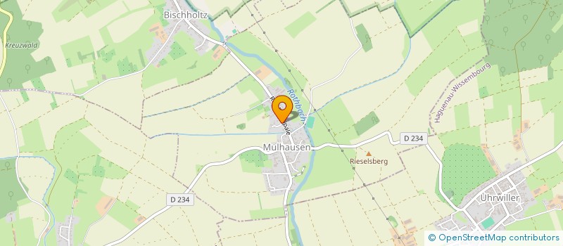 localisation de l'entreprise MONSIEUR SERGE KUHM  MULHAUSEN