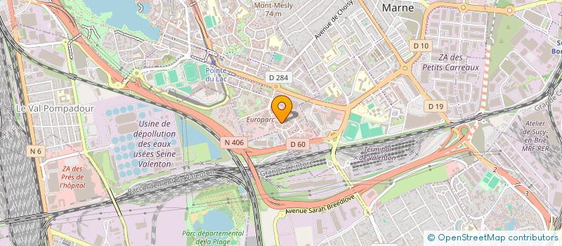 localisation de l'entreprise MONSIEUR SERGE KWIK  CRETEIL