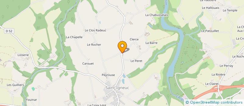 localisation de l'entreprise MONSIEUR SERGE LABBE à JUGON-LES-LACS