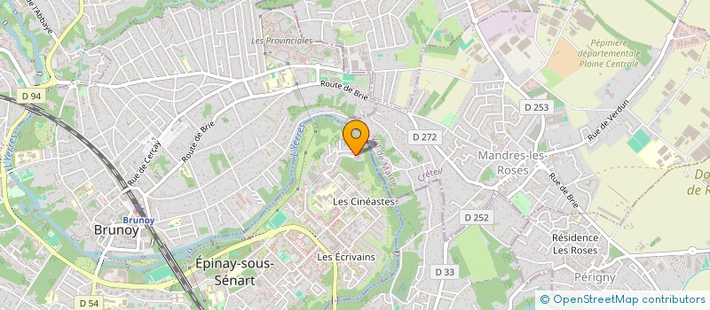 localisation de l'entreprise MONSIEUR SERGE LABROUSSE à EPINAY-SOUS-SENART