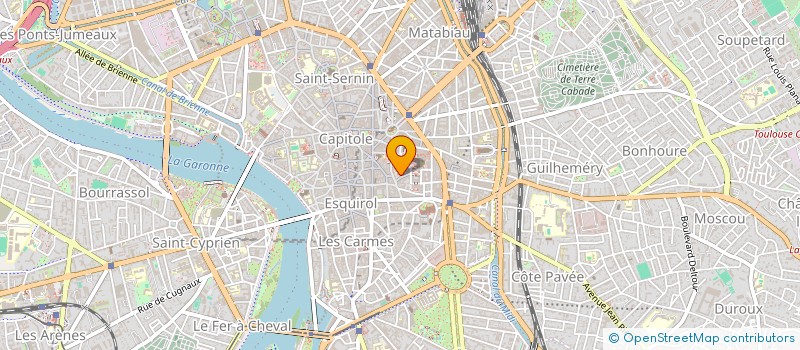 localisation de l'entreprise MONSIEUR SERGE LADET à TOULOUSE
