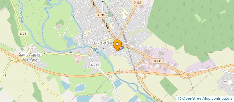 localisation de l'entreprise MONSIEUR SERGE LAGARDE à PACY-SUR-EURE