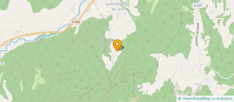 localisation de l'entreprise MONSIEUR SERGE LAGIER  SAINT-ETIENNE-LE-LAUS