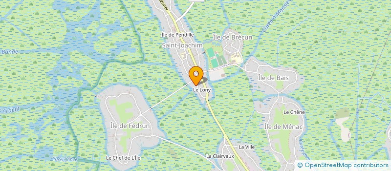 localisation de l'entreprise MONSIEUR SERGE LAGRAVE à SAINT-JOACHIM
