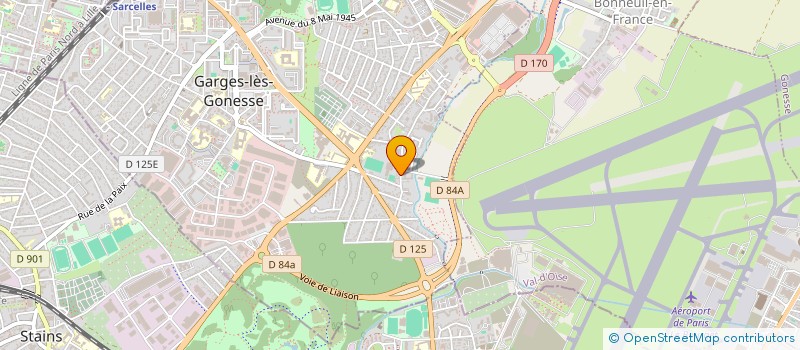 localisation de l'entreprise MONSIEUR SERGE LAL  GARGES-LES-GONESSE