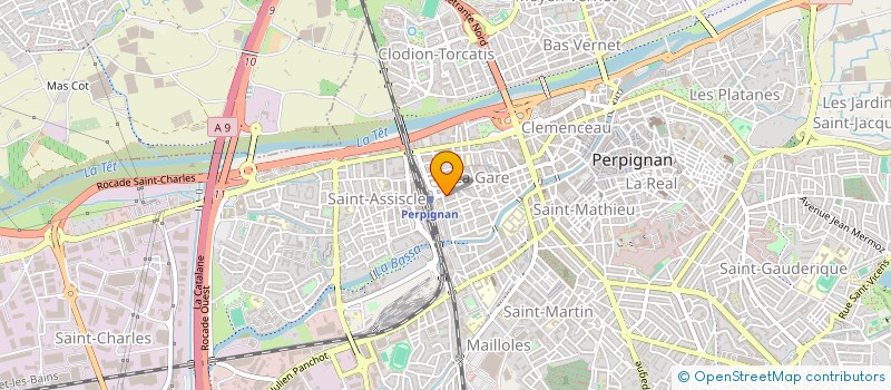 localisation de l'entreprise MONSIEUR SERGE LAMBIOTTE  PERPIGNAN