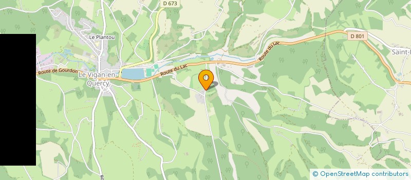 localisation de l'entreprise MONSIEUR SERGE LAMOUROUX  SAINT-CLAIR