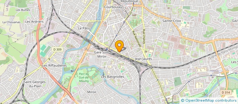 localisation de l'entreprise MONSIEUR SERGE LANDEL à LE MANS