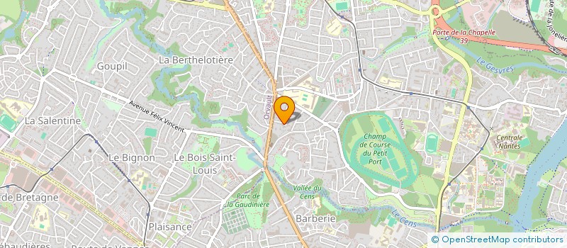 localisation de l'entreprise MONSIEUR SERGE LANDERRETCHE à NANTES