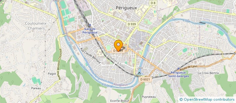 localisation de l'entreprise MONSIEUR SERGE LANDREAU  PERIGUEUX