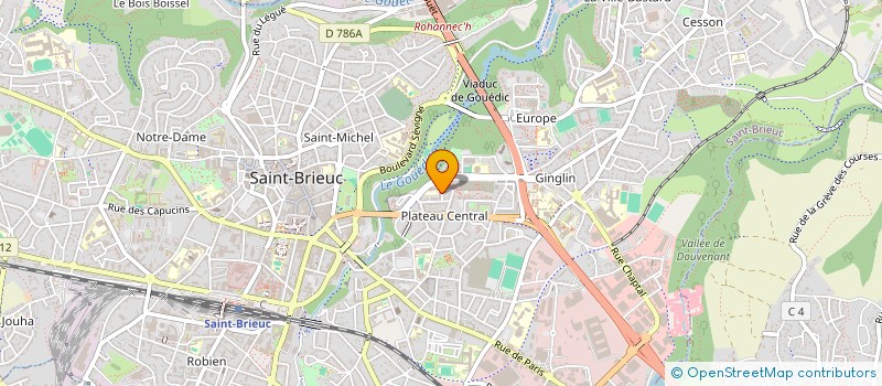 localisation de l'entreprise MONSIEUR SERGE LANOE à SAINT-BRIEUC