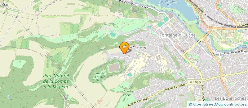 localisation de l'entreprise MONSIEUR SERGE LARDERET  DIJON