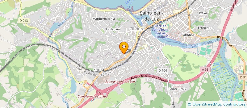 localisation de l'entreprise MONSIEUR SERGE LASSALLE  LAUJUZAN