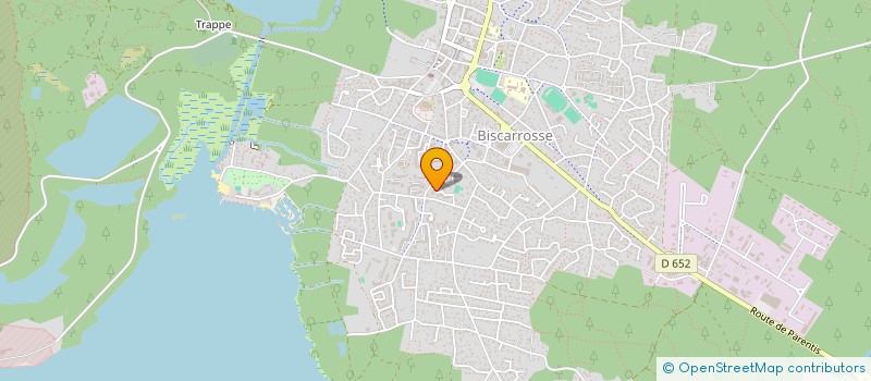 localisation de l'entreprise MONSIEUR SERGE LAUBIER  BISCARROSSE