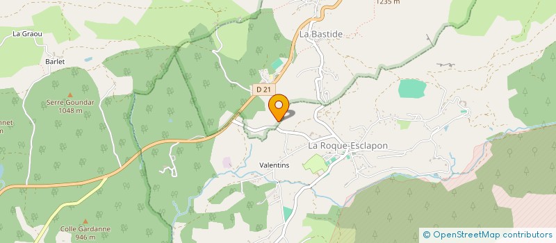 localisation de l'entreprise MONSIEUR SERGE LAUGIER à LA BASTIDE