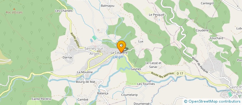 localisation de l'entreprise MONSIEUR SERGE LAURENT à SERRES-SUR-ARGET