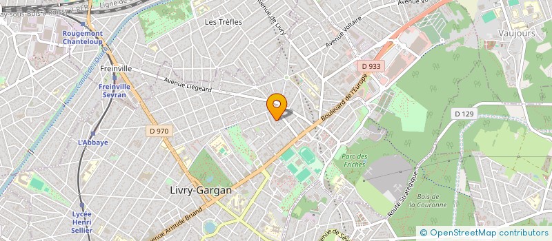 localisation de l'entreprise MONSIEUR SERGE LAVENANT à LIVRY-GARGAN
