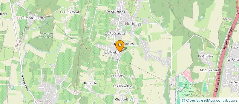 localisation de l'entreprise MONSIEUR SERGE LAZAYRAT  HURIGNY