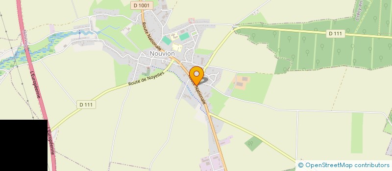 localisation de l'entreprise MONSIEUR SERGE LE GUEN  NOUVION