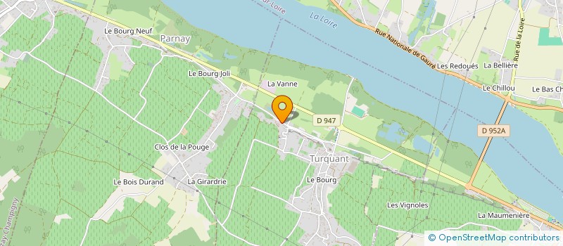 localisation de l'entreprise MONSIEUR SERGE LE GUENNIC  TURQUANT