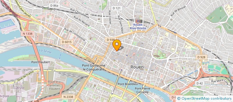 localisation de l'entreprise MONSIEUR SERGE LE MOAL à ROUEN