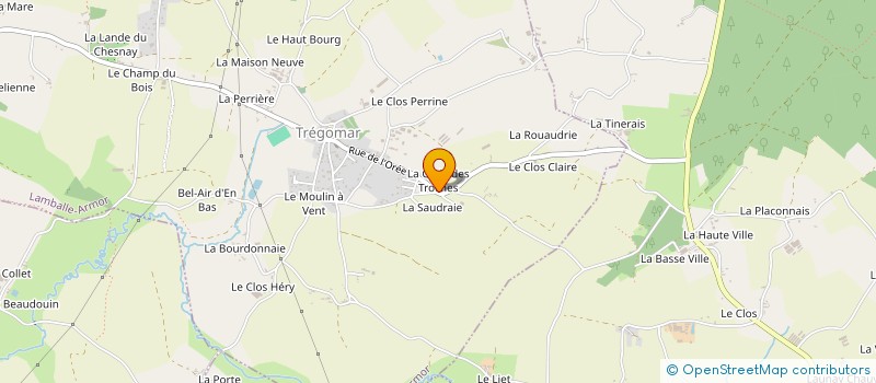 localisation de l'entreprise MONSIEUR SERGE LE PETIT  LAMBALLE-ARMOR