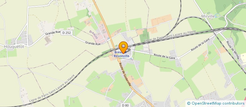 localisation de l'entreprise MONSIEUR SERGE LE SQUERENT  LE BUGUE