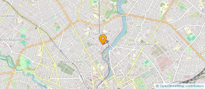 localisation de l'entreprise MONSIEUR SERGE LEBORGNE à NANTES