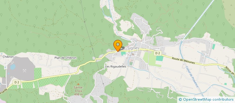 localisation de l'entreprise MONSIEUR SERGE LECERF  SIGNES