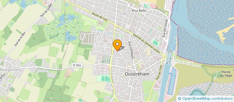 localisation de l'entreprise MONSIEUR SERGE LECOQ  OUISTREHAM