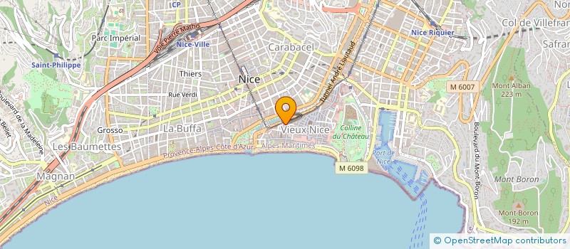 localisation de l'entreprise MONSIEUR SERGE LEDER  NICE