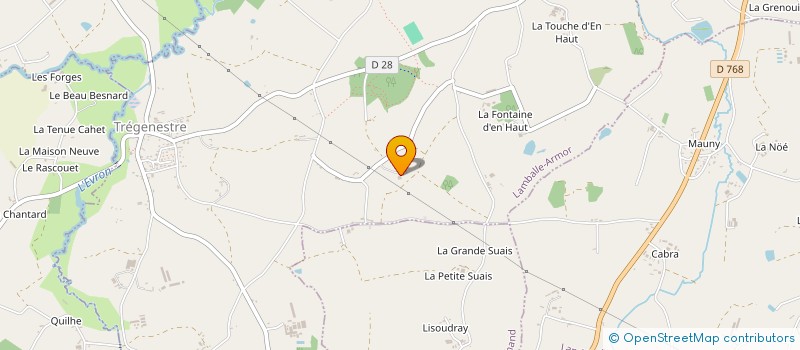 localisation de l'entreprise MONSIEUR SERGE LEFEUVRE  NOYAL