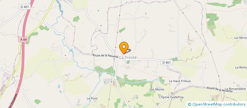 localisation de l'entreprise MONSIEUR SERGE LEFRANC à SAINT-MARTIN-LE-BOUILLANT