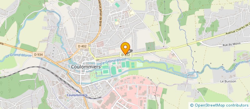 localisation de l'entreprise MONSIEUR SERGE LEGER à COULOMMIERS