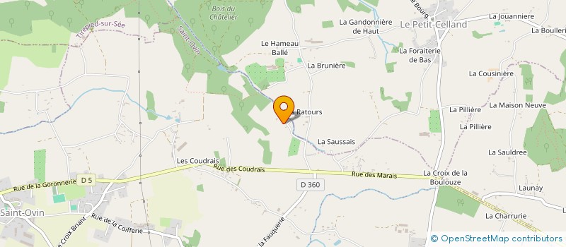 localisation de l'entreprise MONSIEUR SERGE LEHERICEY à SAINT-OVIN